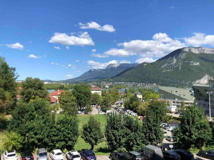Le Panorama - Vue Lac Et Montagne Avec Parking Анси Екстериор снимка